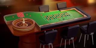 Live roulette wheel from overhead camera